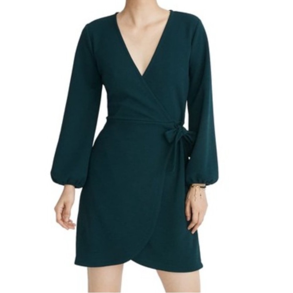 Dark Green Madewell Dress